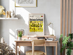 Load image into Gallery viewer, Holdfoto | Borussia Dortmund fodboldplakat 2024-2025 med hele holdet i gul-sort hjemmebanesæt – ikonisk look til fans af den tyske traditionsklub.
