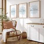 Load image into Gallery viewer, 3x Islam Plakater - Bismillah - Inshallah - Alhamdulilah
