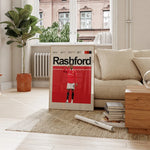 Load image into Gallery viewer, Fodbold plakat | Fodbold plakater | Marcus Rashford Fodbold plakat | Perfekt til Den Ægte Fodbold Fan | Plakaty.dk
