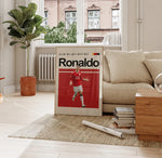 Load image into Gallery viewer, Fodbold plakat | Fodbold plakater | Cristiano Ronaldo Fodbold plakat | Perfekt til Den Ægte Fodbold Fan | Plakaty.dk
