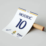 Load image into Gallery viewer, Fodbold plakat | Fodbold plakater | Luka Modric Fodbold plakat | Perfekt til Den Ægte Fodbold Fan | Plakaty.dk
