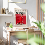Load image into Gallery viewer, Fodbold plakat | Fodbold plakater | Virgil van Dijk Fodbold plakat | Perfekt til Den Ægte Fodbold Fan | Plakaty.dk
