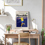 Load image into Gallery viewer, Fodbold plakat | Fodbold plakater | Cristiano Ronaldo Al-Nassr trøje Fodbold plakat | Perfekt til Den Ægte Fodbold Fan | Plakaty.dk
