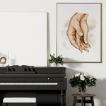 Load image into Gallery viewer, Kærlighedens Hænder | Kærlighed plakat
