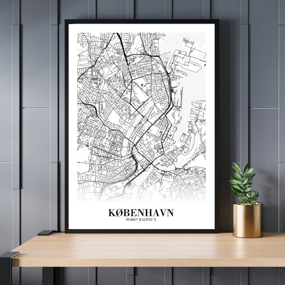 København | Byplakat - Min By