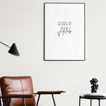 Load image into Gallery viewer, Islamic Poster | Life will be blessed by Allah
