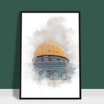 Load image into Gallery viewer, 3x Islam Plakater | Al-Aqsa Mosque Islamisk Plakat
