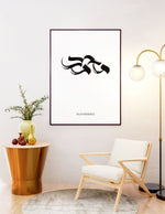 Load image into Gallery viewer, Muhammad (saw) calligraphy med hvid baggrund | Islamisk plakater | Plakaty.dk 
