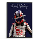 Load image into Gallery viewer, Nico Hülkenberg F1 Poster | Unique Design on 20+ International Tracks
