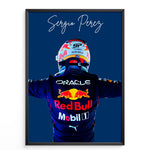 Load image into Gallery viewer, Sergio Perez F1 Poster | Unique Design on 20+ International Tracks
