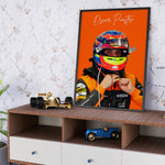 Load image into Gallery viewer, Oscar Piastri F1 Poster | Unique Design on 20+ International Tracks
