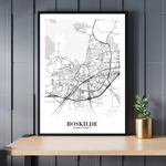 Load image into Gallery viewer, Roskilde | Byplakat - Min By
