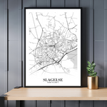 Load image into Gallery viewer, Slagelse | Byplakat - Min By
