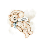 Load image into Gallery viewer, Søde sovende babyplakater med bamse - Customized Product
