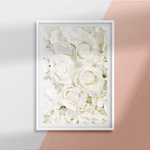 Load image into Gallery viewer, White Flowers | Kærlighed plakat
